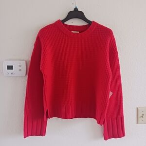 Jessica Simpson‎ Crewneck Ribbed Sweater